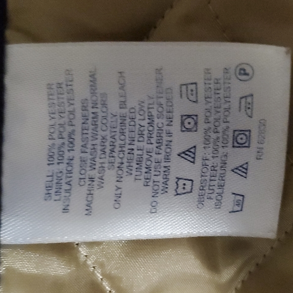 Lands' End black Peacoat - Picture 6 of 7